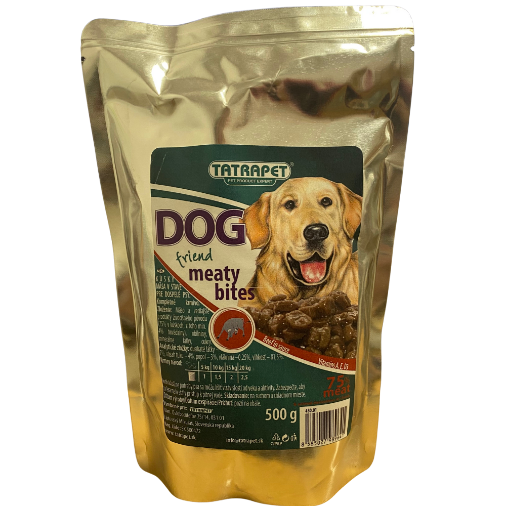 DOG friend kapsika pre psa hovdzia 500g