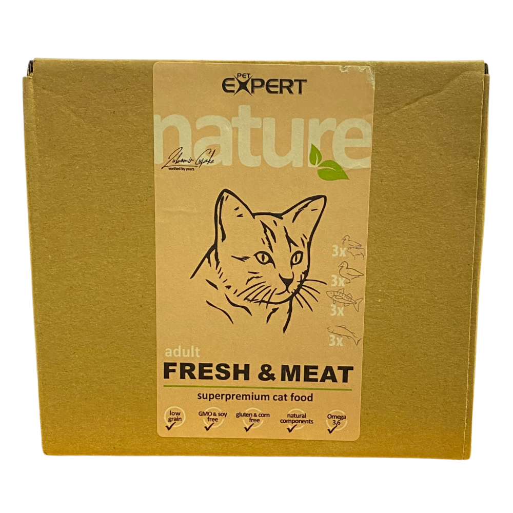 PET EXPERT kapsika pre maku 12/1200g box mix nature