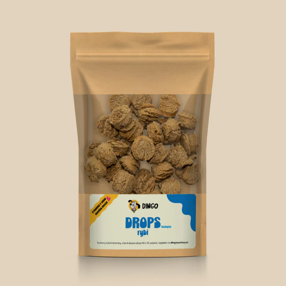 DINGO Drops rybie 250g