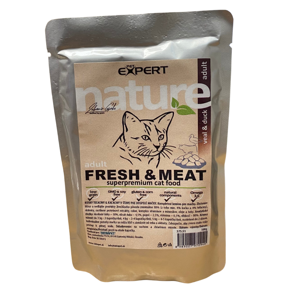 PET EXPERT kapsika pre maku 100g hovdzina/kaka nature