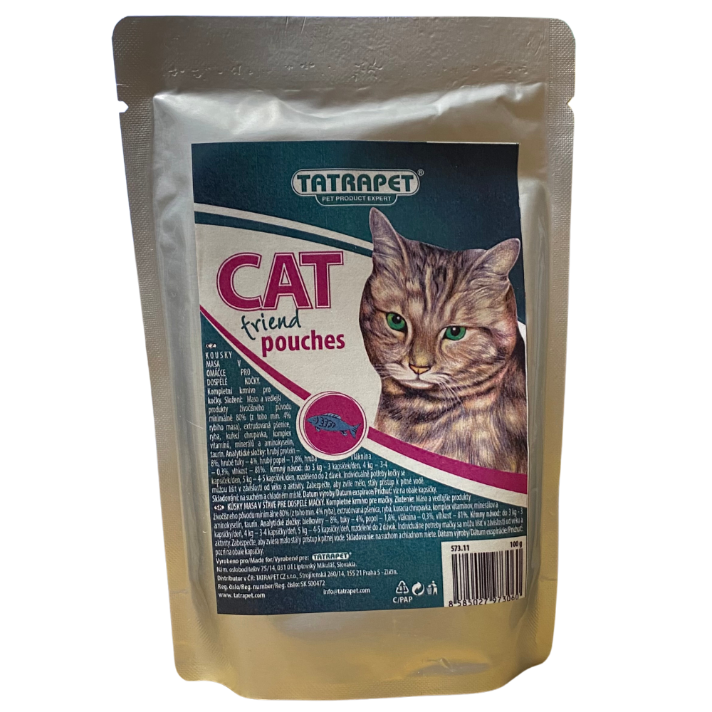 Cat Friend kapsika pre maku 100g bag rybacia