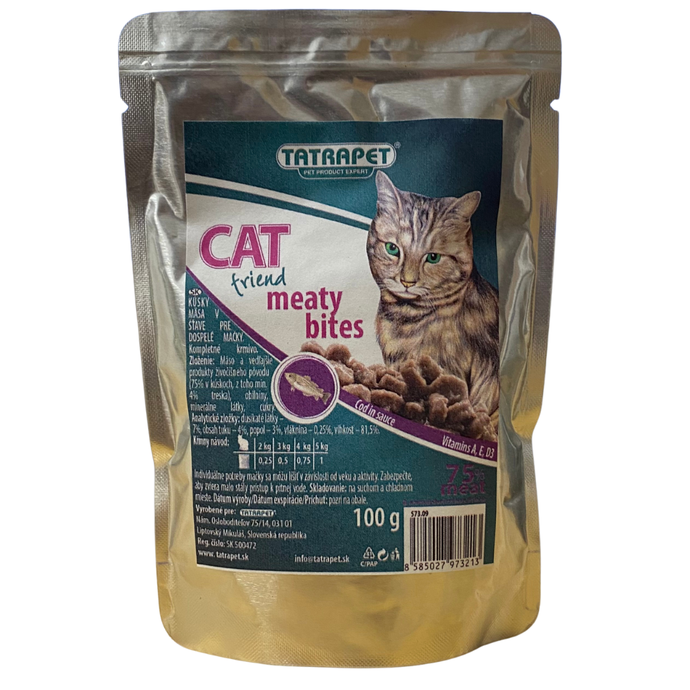 Cat Friend kapsika pre maku 100g treska