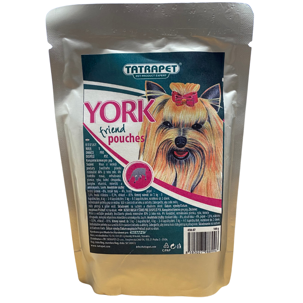 YORK friend kapsika pre psa hovdzia 100g