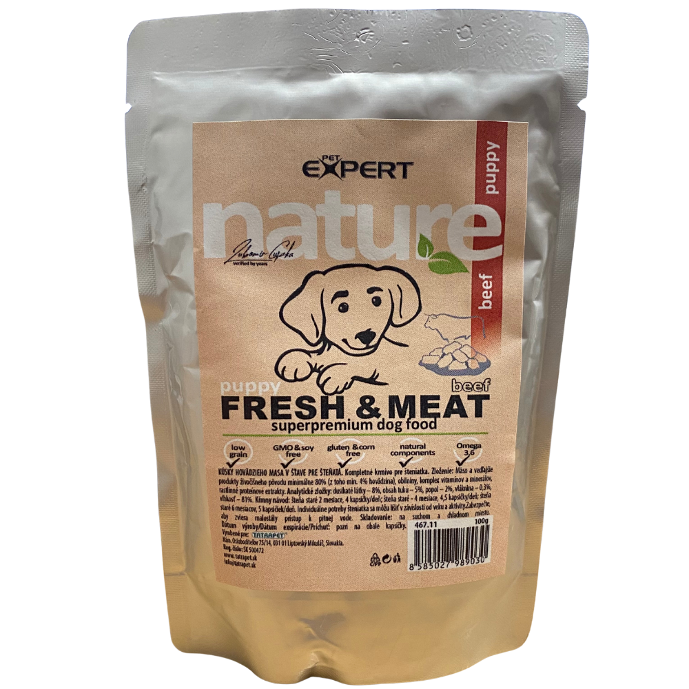 PET EXPERT kapsika pre psa 100g bag Puppy nature