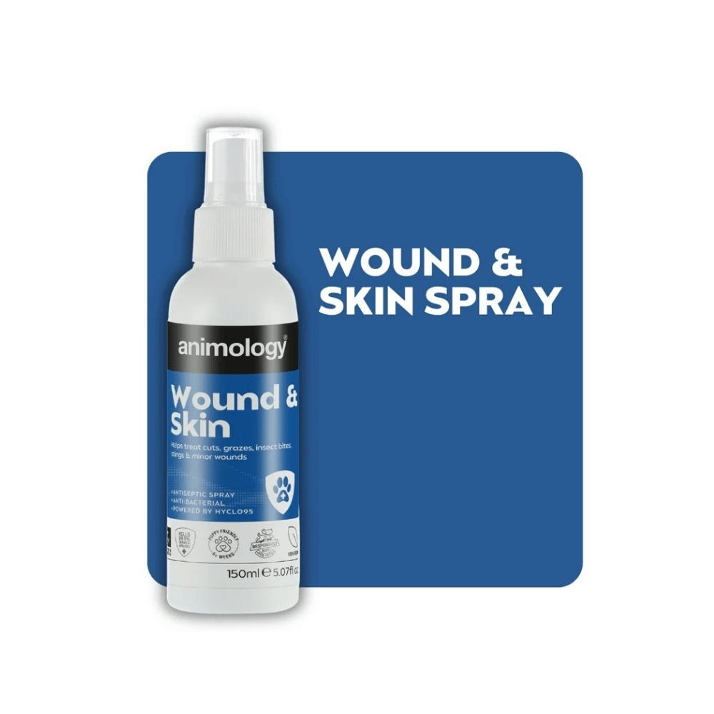 Animology Wound Wash sprej na rany a ko�u pre psy 150ml