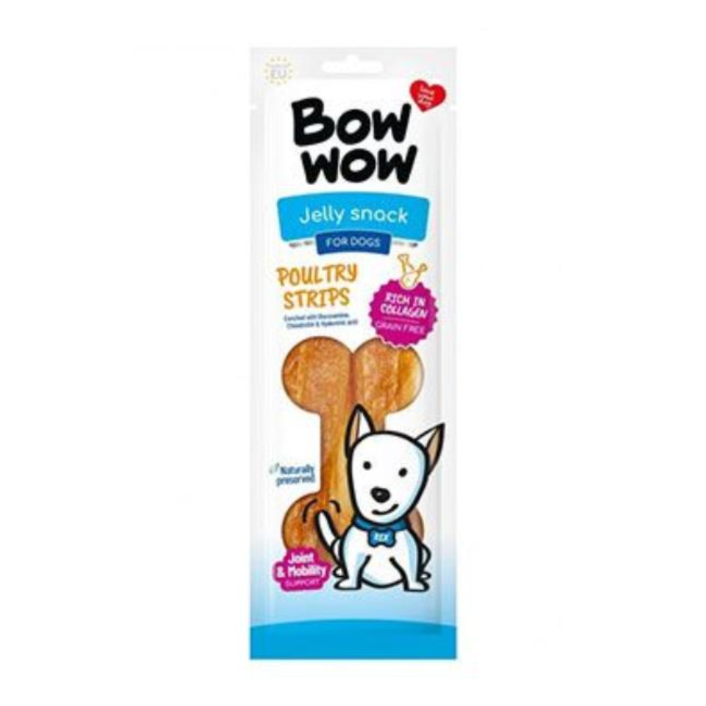 Bow wow pochka hydinov stripsy 60 g