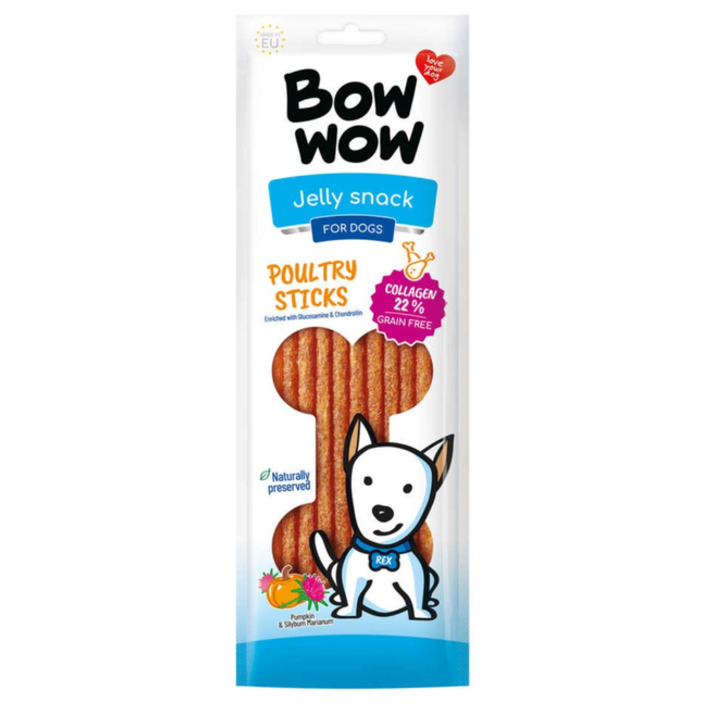 Bow wow pochka hydinov tyinky 10 ks