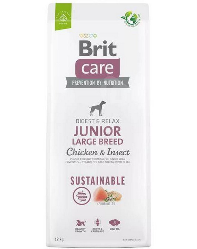 Brit Care dog Sustainable Junior Large Breed 12 kg