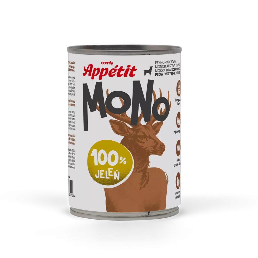 Comfy Appetit Dog Mono Deer 400 g