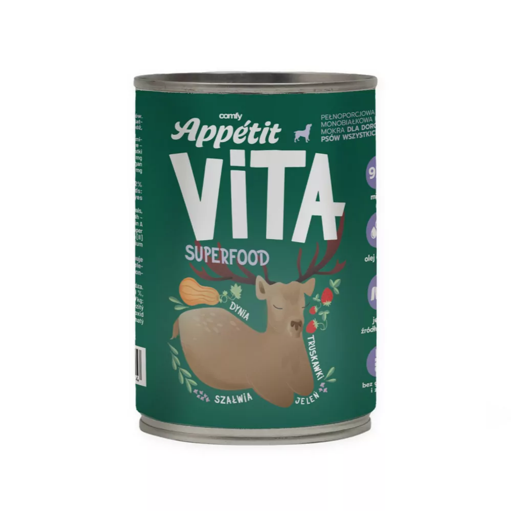 Comfy Appetit Dog Vita Deer 400 g