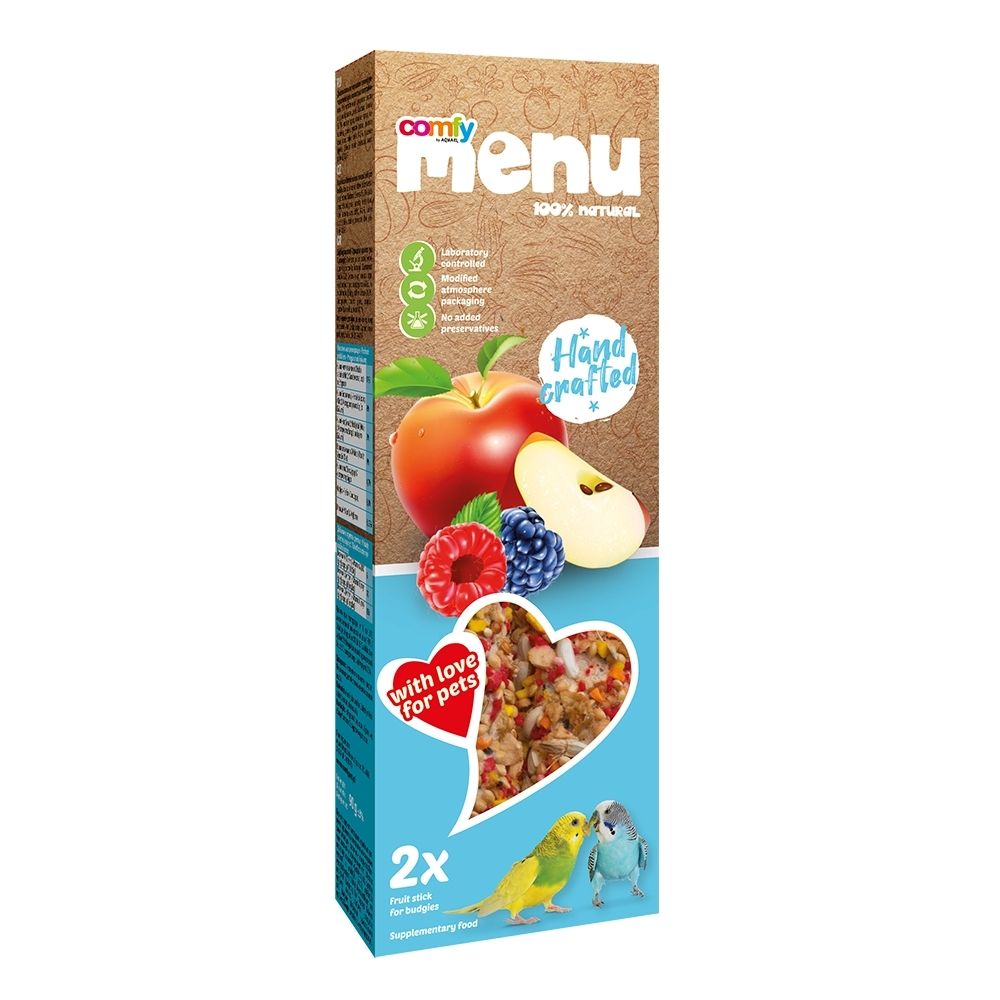 Comfy Menu Ty�inky pre Papag�je Ovocn� 90 g