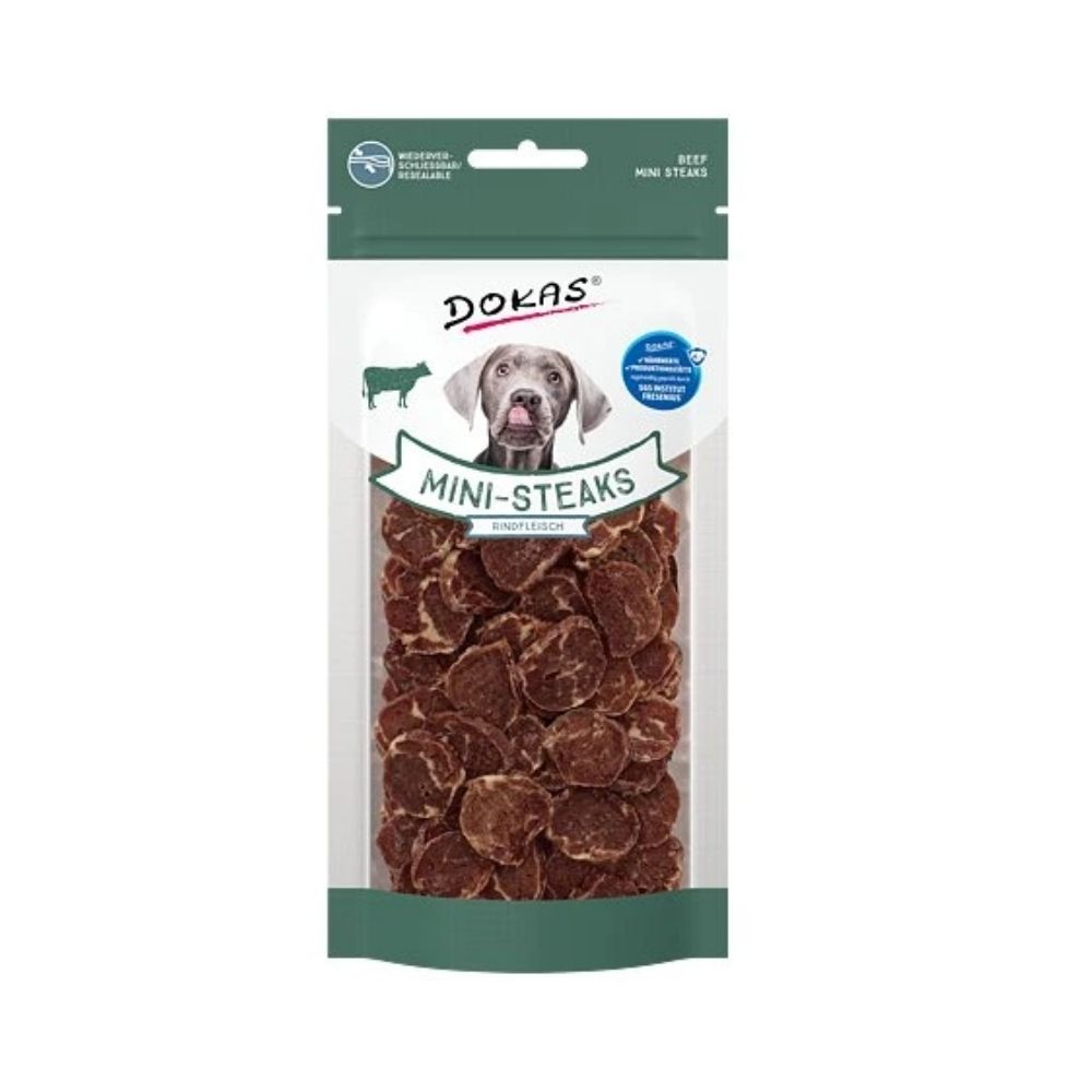 Dokas mini steaky z hovdzieho msa 50g