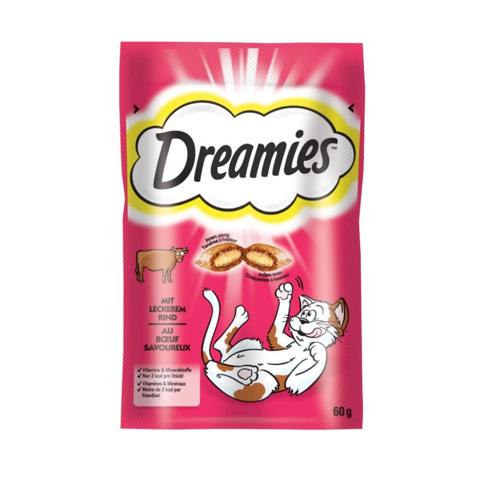 Dreamies Cat hovdzie 60g