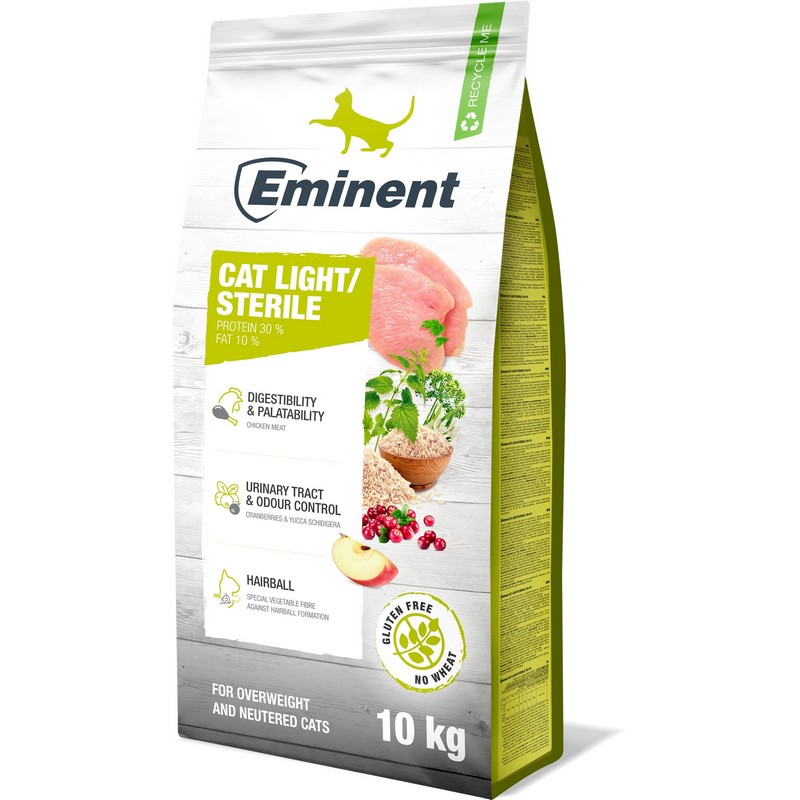 Eminent Cat Light Sterile High Premium 10Kg