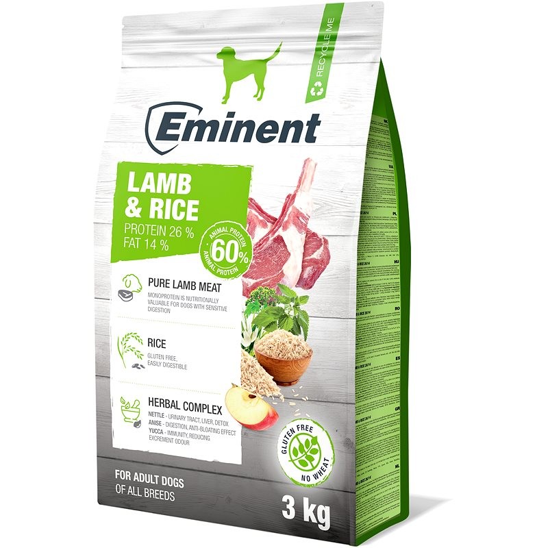 Eminent Lamb & Rice High Premium 3 kg