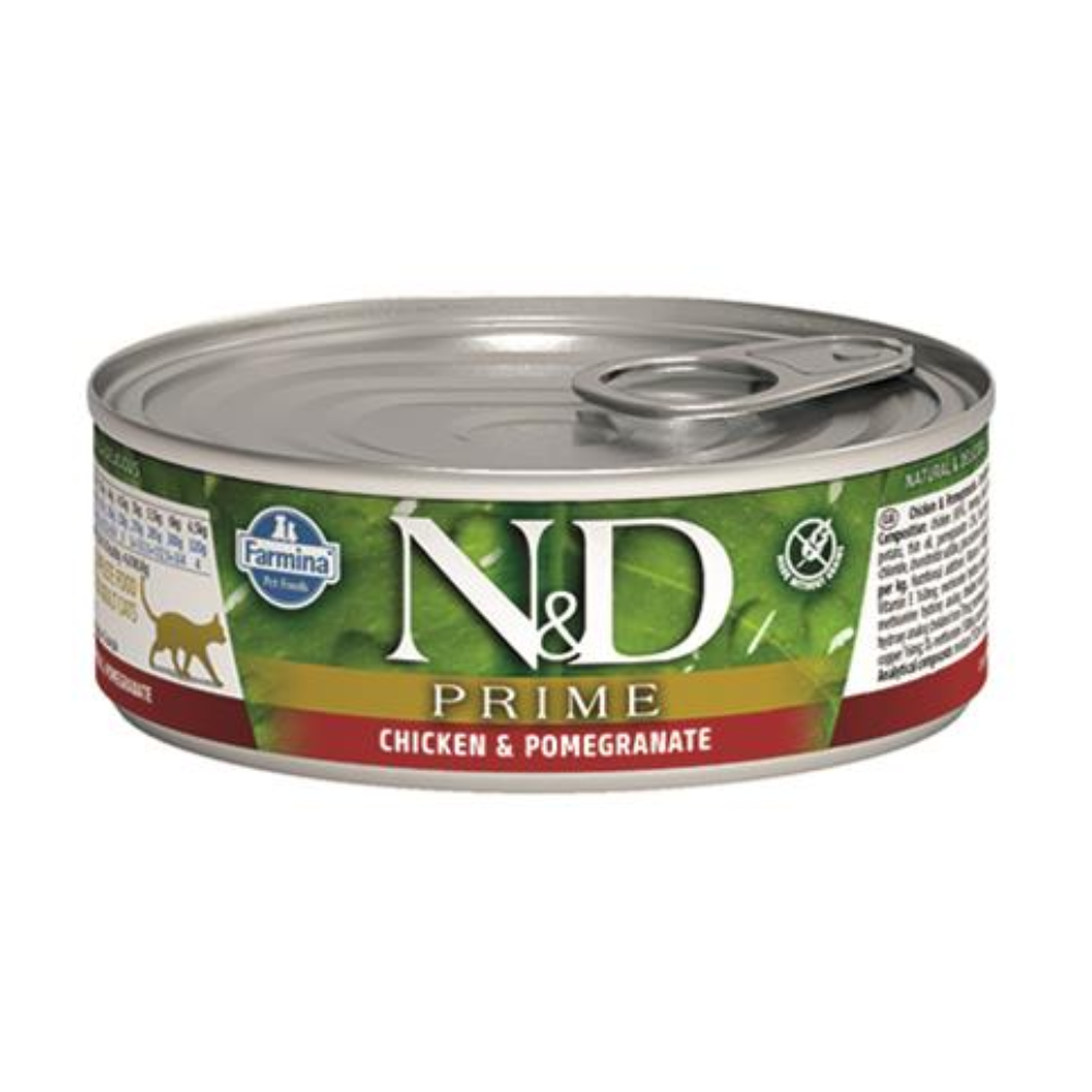 Farmina N&D Cat PRIME chicken & pomegranate Konzerva 70 g