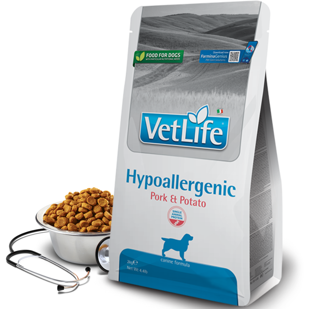 Farmina Vet Life dog Hypoallergenic pork & potato 2kg