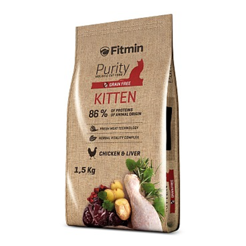 Fitmin cat Purity Kitten chicken and liver 400 g