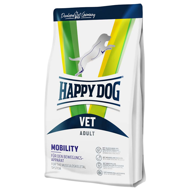 Happy dog VET Mobility krmivo pre psov 4 kg