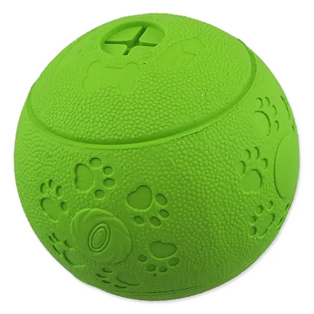 Hra�ka Dog Fantasy lopta na pamlsky zelen� 6cm