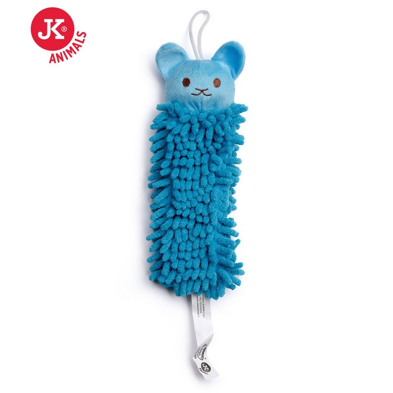 JK Animals plyov hraka pre psa mop modr 25cm