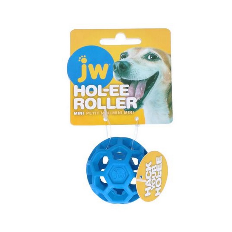 JW Hol-EE roller MINI 5 cm blue