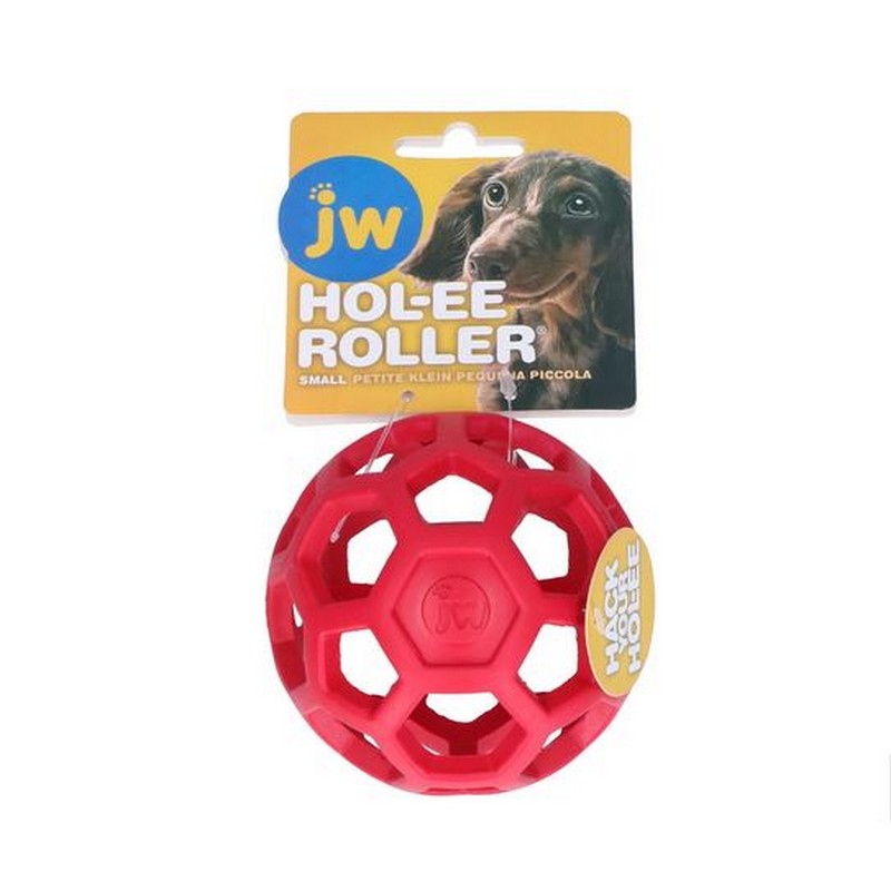 JW Hol-EE roller S 9 cm red