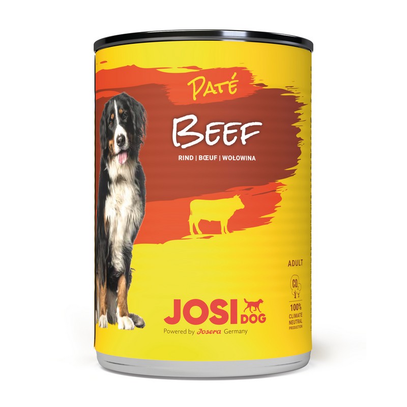 JosiDog konzerva Dog Beef Pat 400 g