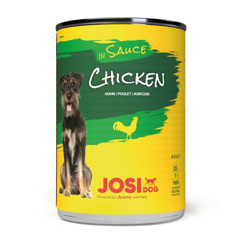 JosiDog konzerva Dog Chicken in sauce 415 g