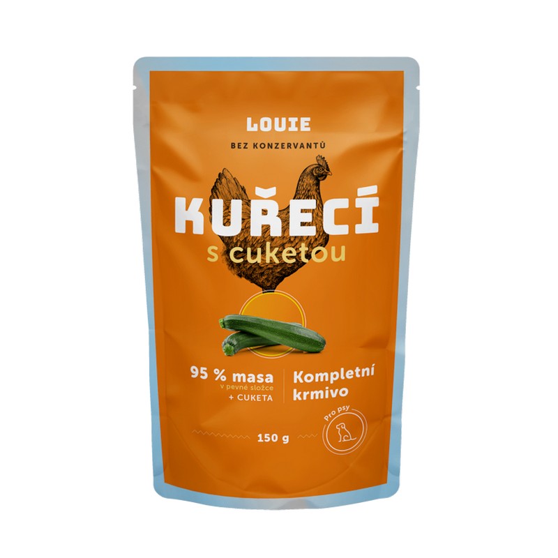 Kapsika LOUIE kuracie s cuketou 150g