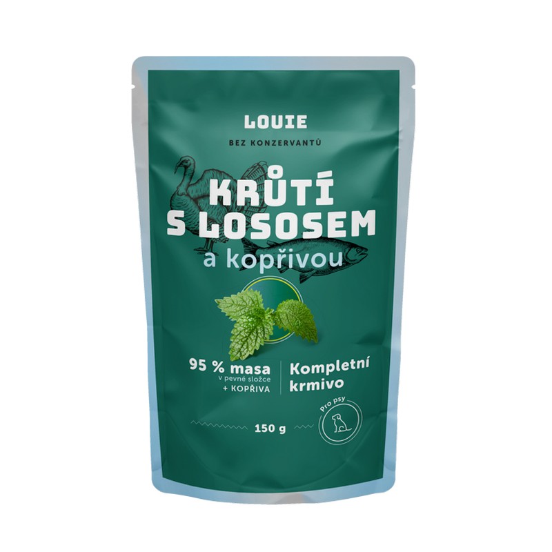 Kapsika LOUIE morka s lososom a ihavou 150g