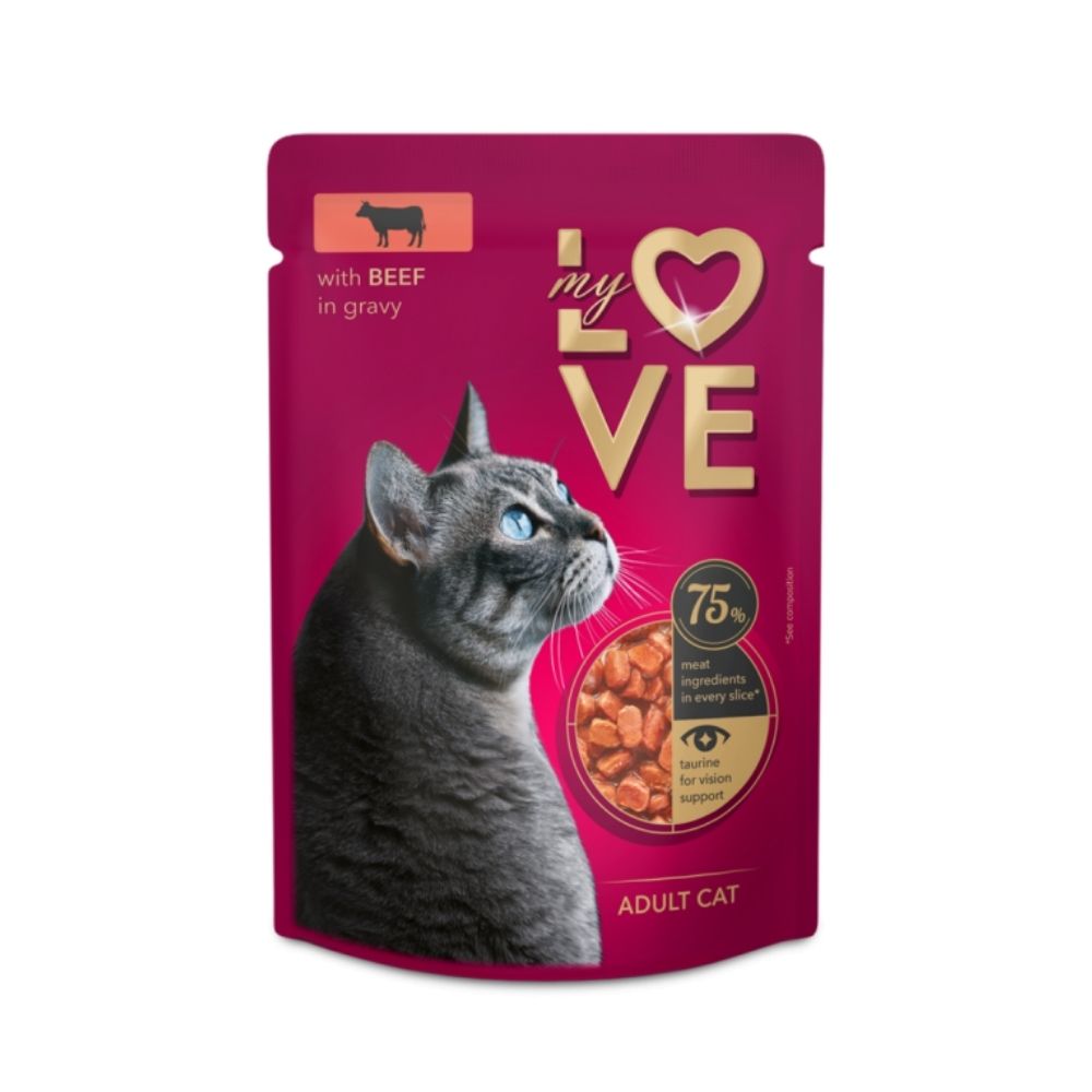 My Love kapsika pre maky s hovdzm msom v omke 85 g