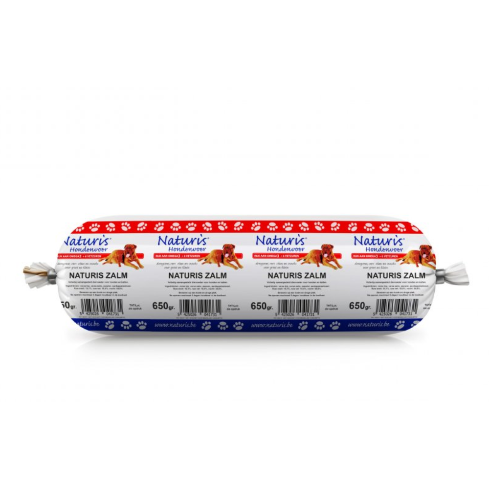 NATURIS Houdbaar vcvikov salma Zalm kura/losos 650g