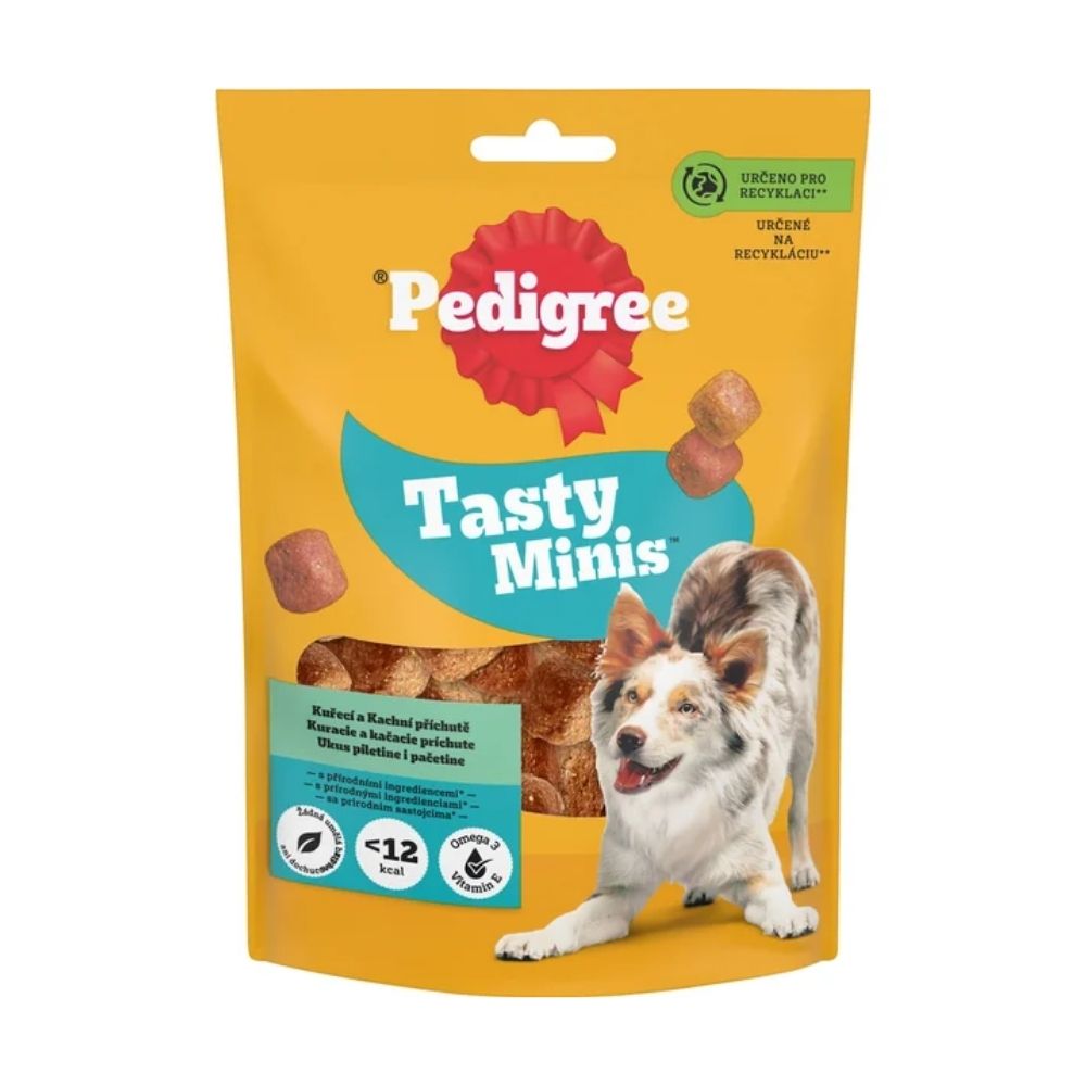 PEDIGREE poch��ka Tasty Minis Chewy Cubes 130g