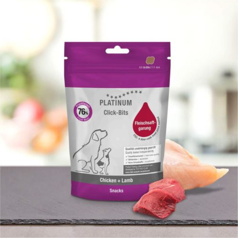 PLATINUM Natural Click-Bits Kura + Jaha 150 g