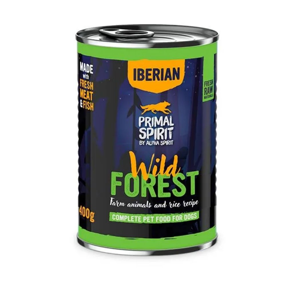 Primal Spirit Dog Iberian - Wild Forest 400g