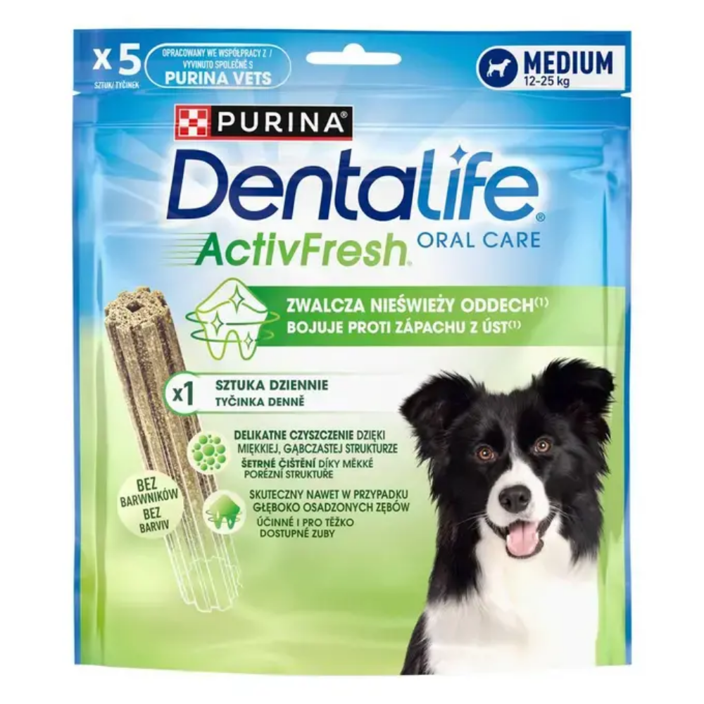 Purina DentaLife activfresh medium 115g