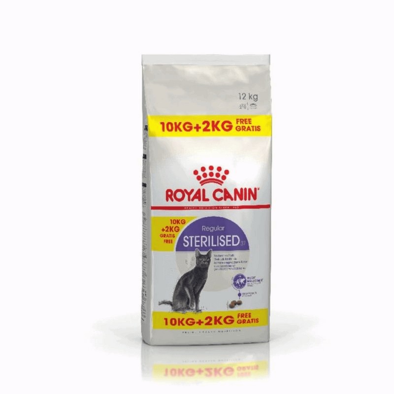 Royal Canin Sterilised  10 +2 kg Gratis