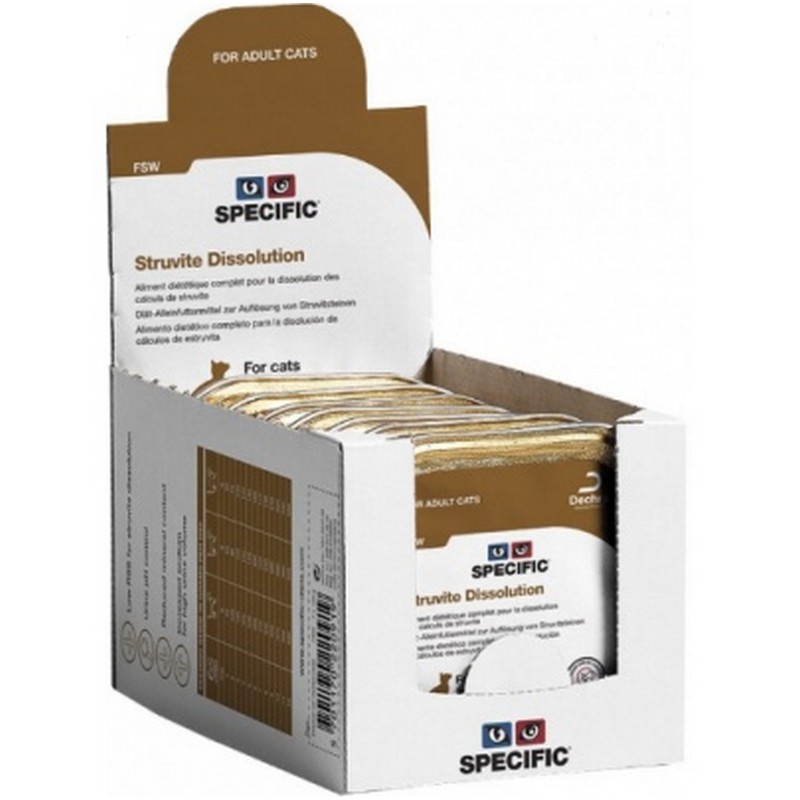 SPECIFIC FSW Cat Struvite Dissolution Multipack 7x100 g