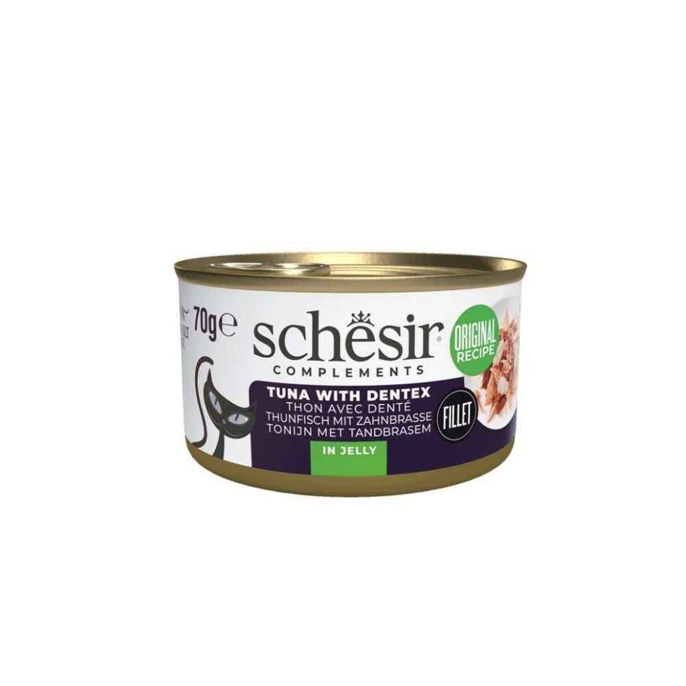 Schesir Jelly Cat - Tuniak a Zubatica 70g