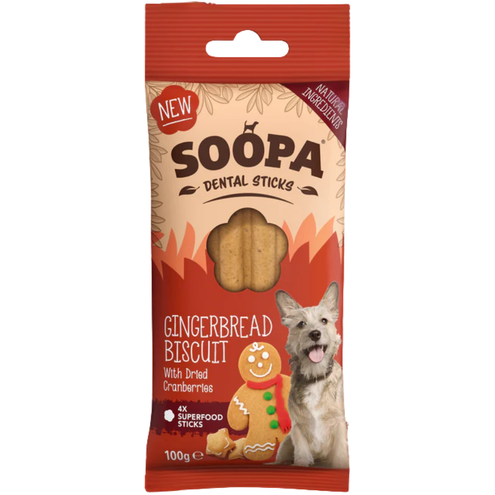 Soopa dent�lny pamlsok pre psov pern�kov� ty�inka 100 g