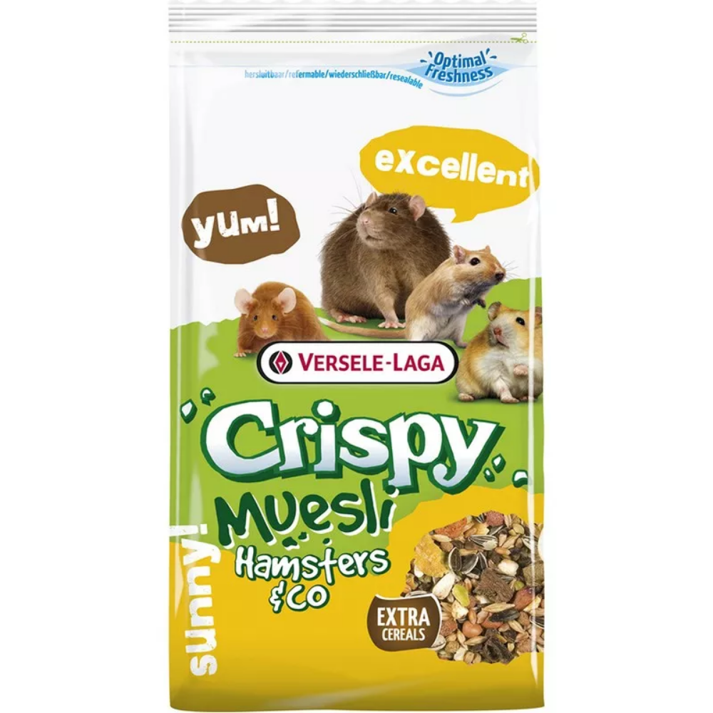 Versele Laga Crispy Muesli Hamsters & Co kreok 400 g