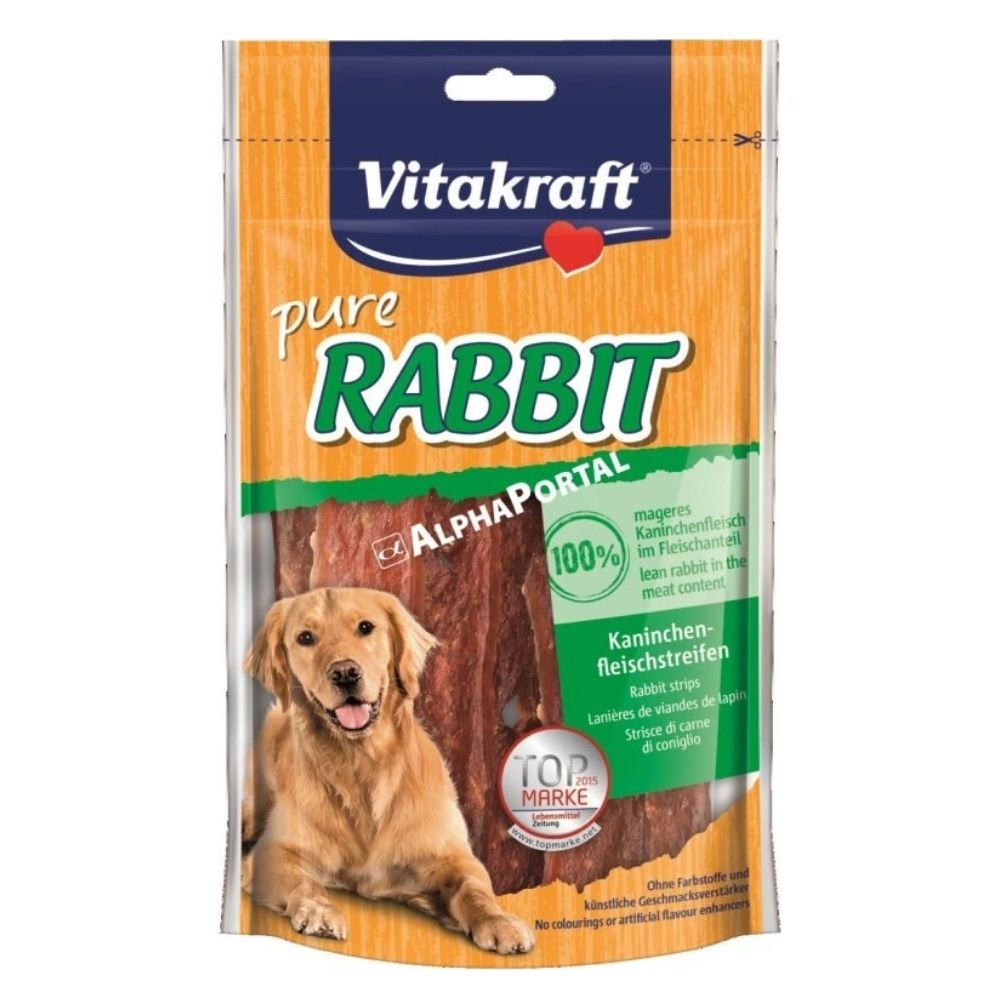 Vitakraft pure Rabbit strips 80g