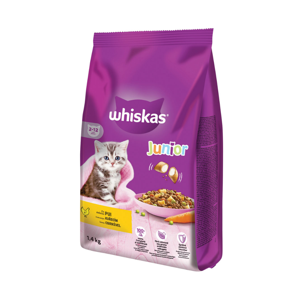 Whiskas Cat Junior Kura 1,4 kg