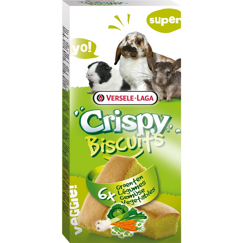 Pamlsok VL Crispy Biscuits Vegetables- so zeleninou 6 ks, 70 g