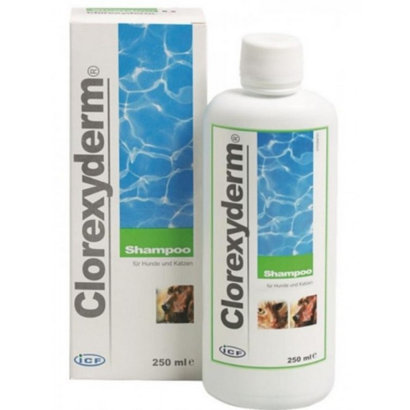 ICF Clorexyderm 4% ampn pre psov a maky 250 ml