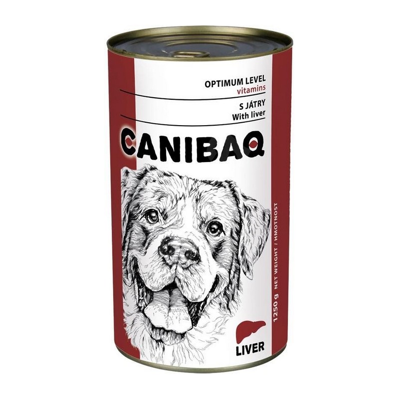 Canibaq Classic konzerva pre psov pee 1250 g