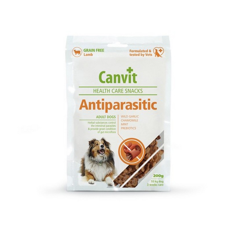 Canvit Snack Antiparasitic 200 g polomkk funkn pochka pre psov