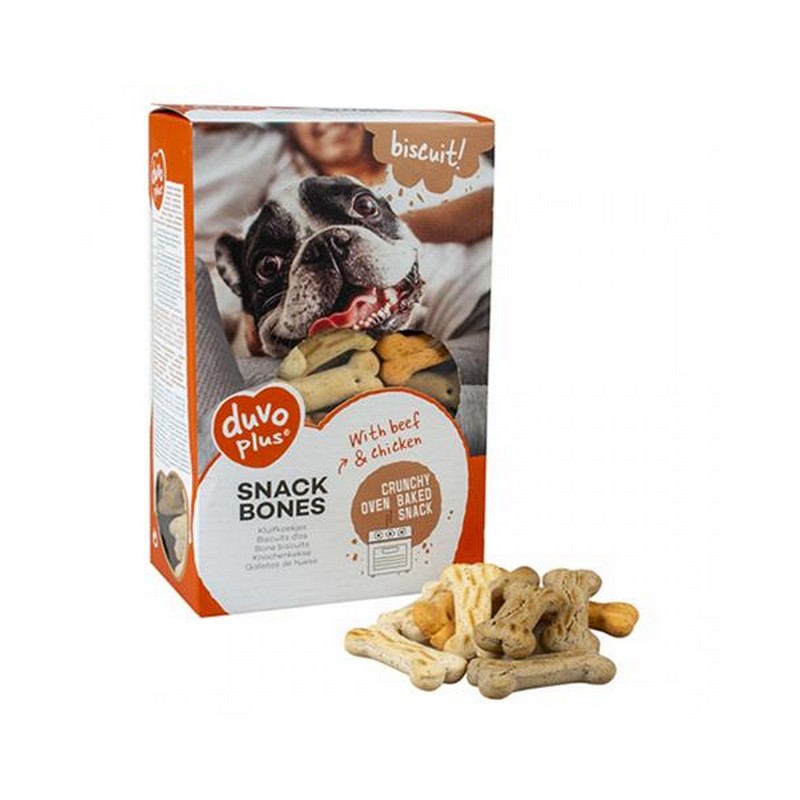 Chrumkav pochka DUVO+ Biscuit Snack bones pre psov 500 g