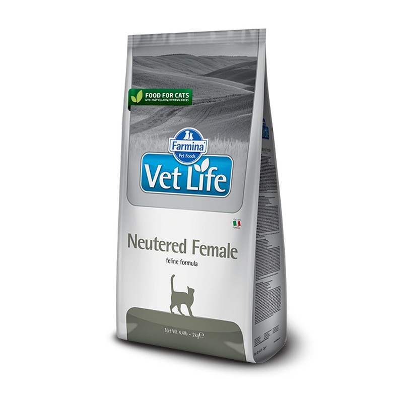 Farmina Vet Life cat Neutered female granule pre maky 2 kg